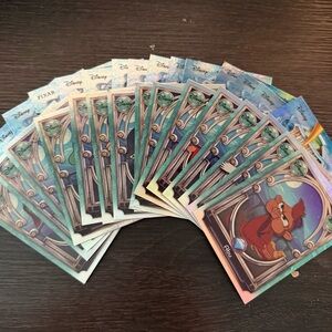NWOT- (30) Misc. 2025 Topps Disney/Pixar WONDER Trading Cards (Base Cards)